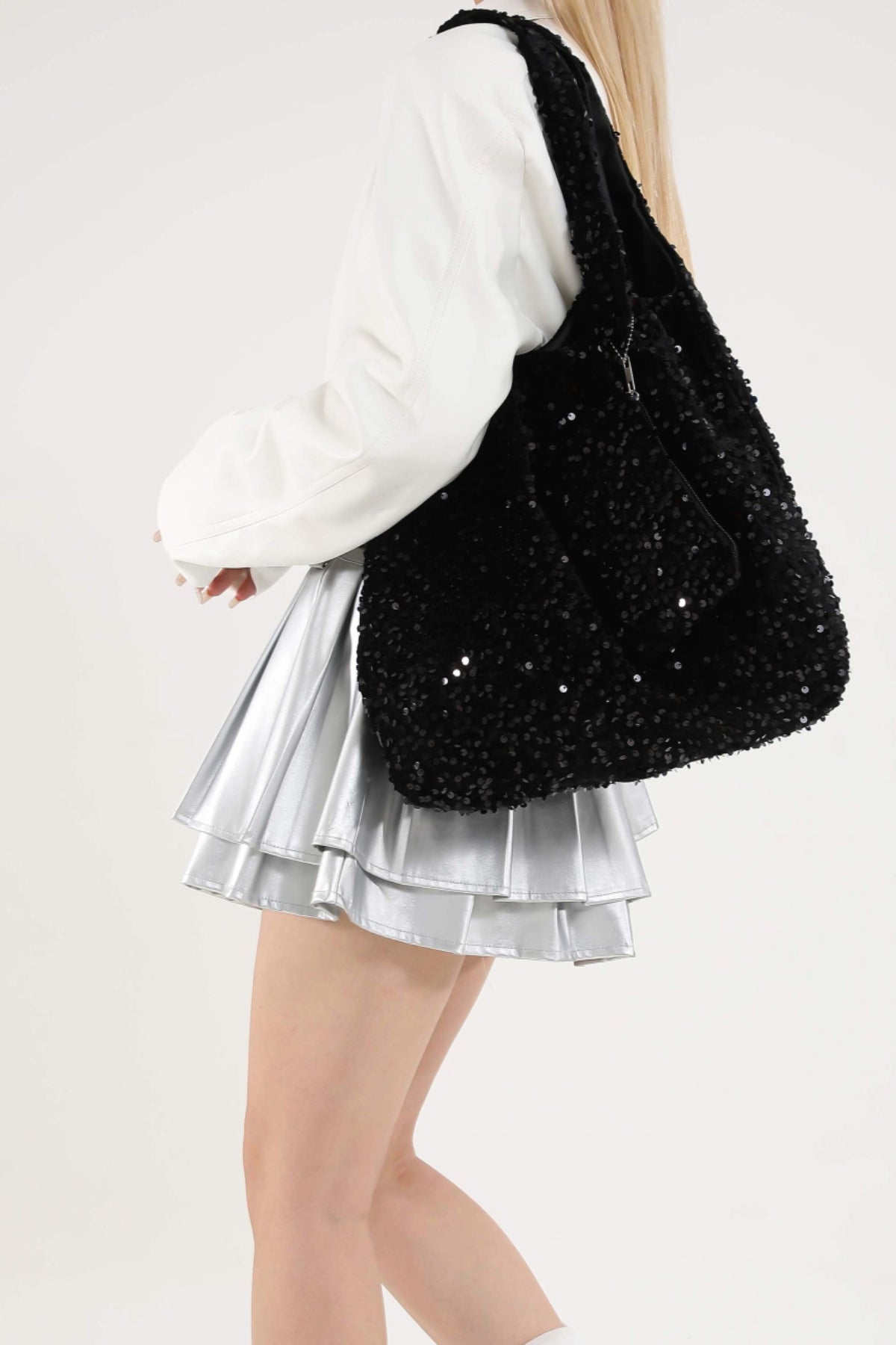 Atreoo – Sequin Polyester Handbag