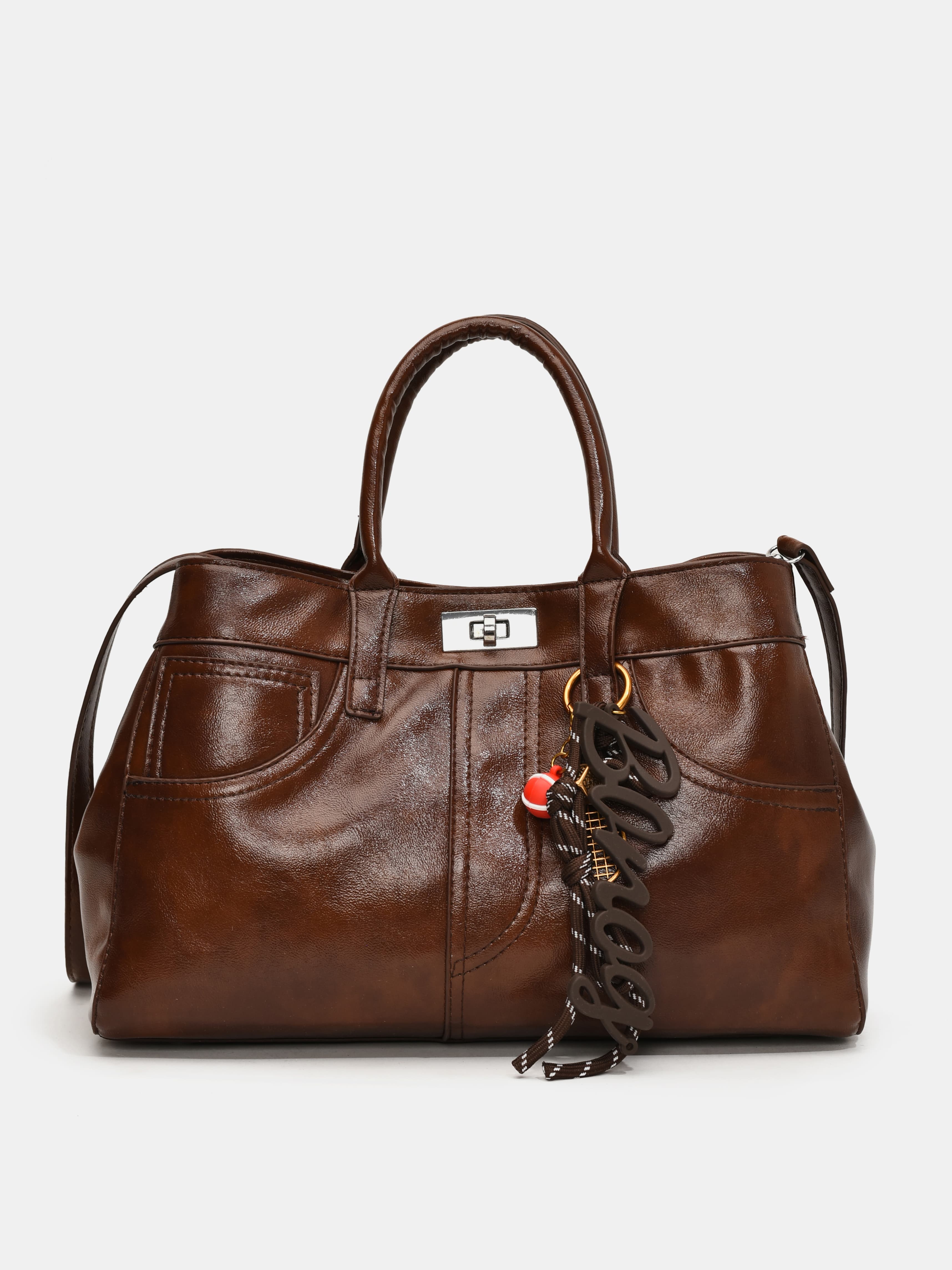 Atreoo – PU Leather Handbag with Pendant