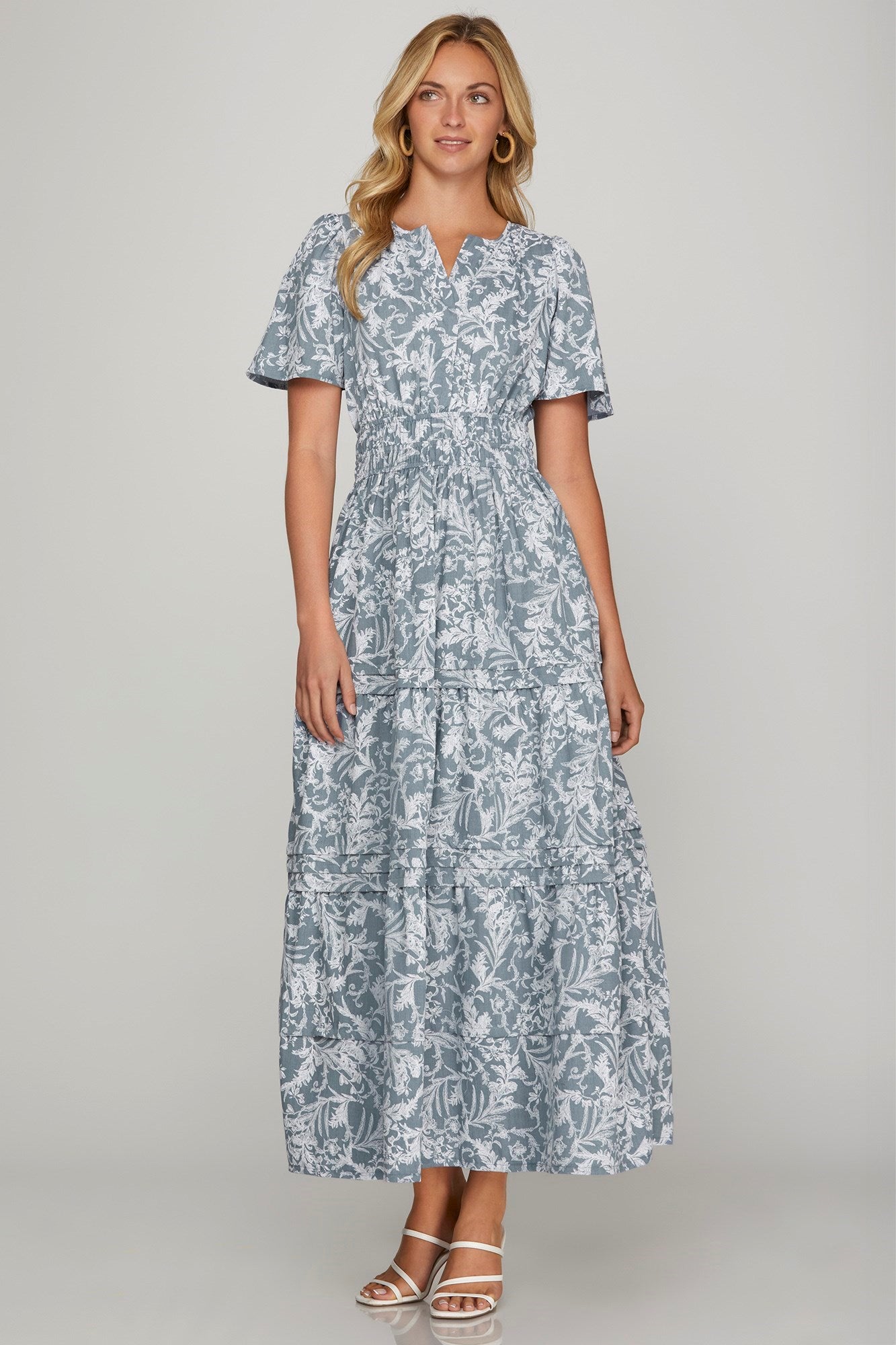 Atreoo - Maxi Dress with Side Pockets - Atreoo.com