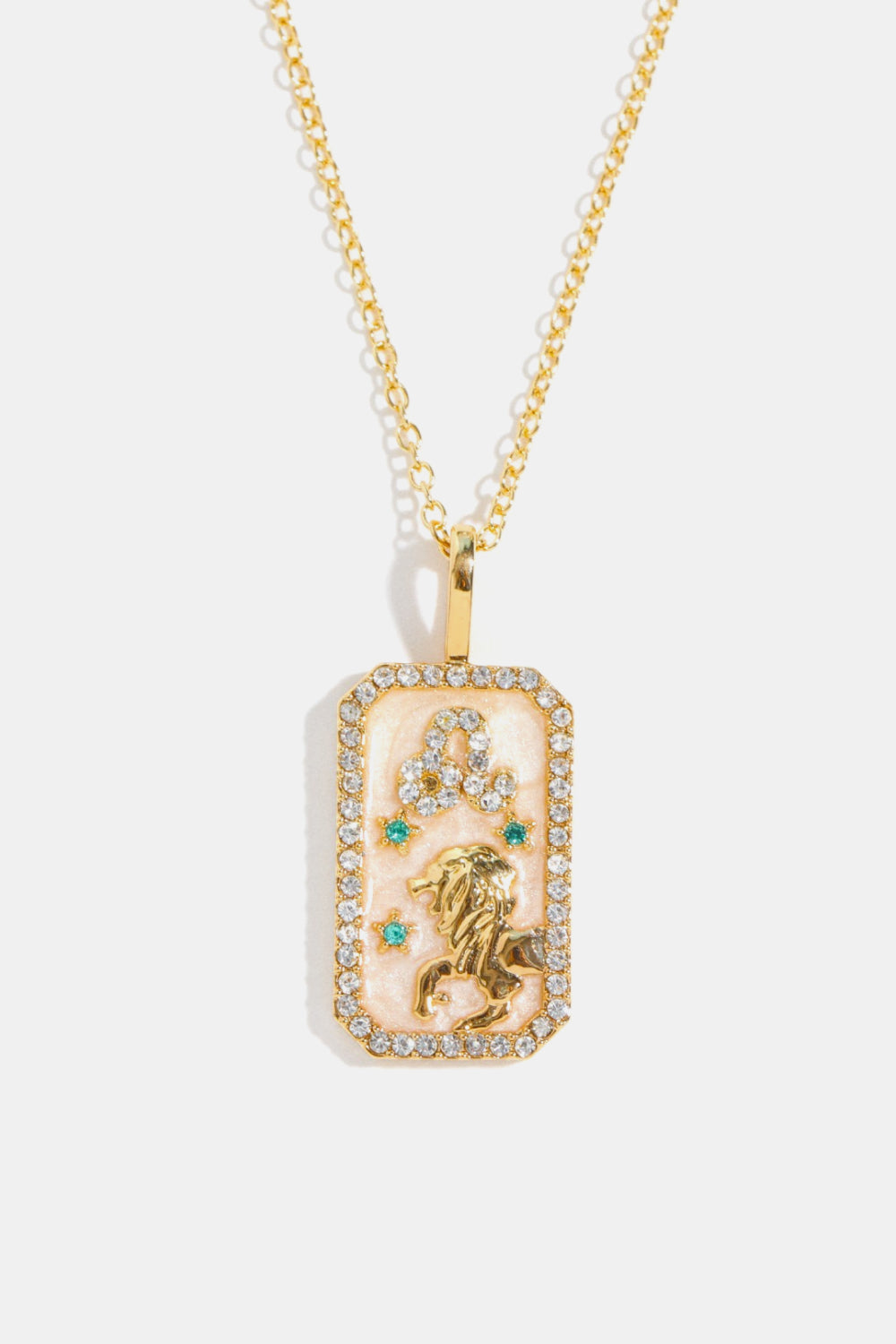 Atreoo – Rhinestone Constellation Pendant Copper Necklace